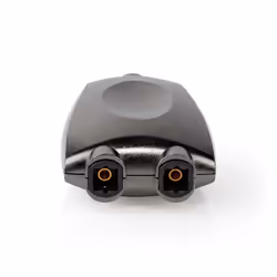 Nedis CATB25940GY, Diviseur de câbles, Anthracite, Aluminium, TosLink, 2x TosLink