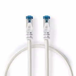 Nedis CCTB85321AL05, 0,5 m, Cat6a, S/FTP (S-STP), RJ-45, RJ-45