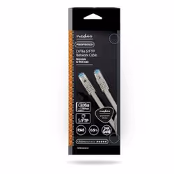 Nedis CCTB85321AL05 câble de réseau Argent 0,5 m Cat6a S/FTP (S-STP)