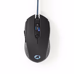 Nedis GCK41100BKIT clavier Souris incluse USB Italien Noir