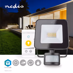 Nedis WIFILOFS20FBK Projecteur 20 W LED Noir A - Vue supplémentaire 20