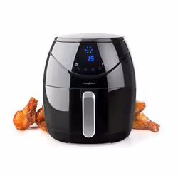Nedis KAAF250EBK Friteuse à air chaud 6,5L 1800W Noir - Vue supplémentaire 15