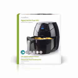 Nedis KAAF250EBK Friteuse à air chaud 6,5L 1800W Noir - Vue supplémentaire 16