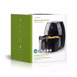 Nedis KAAF250EBK Friteuse à air chaud 6,5L 1800W Noir - Vue supplémentaire 18