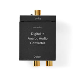 Nedis ACON2510BK convertisseur audio Noir
