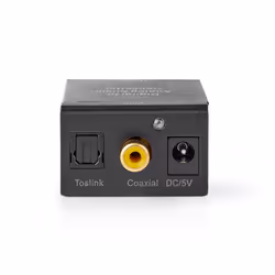 Nedis ACON2510BK convertisseur audio Noir