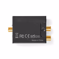 Nedis ACON2510BK convertisseur audio Noir - Vue supplémentaire 6