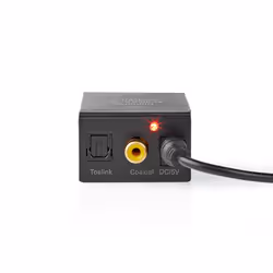 Nedis ACON2510BK convertisseur audio Noir - Vue supplémentaire 9