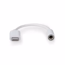 Nedis CCGB39950WT01 câble Lightning 0,1 m Blanc