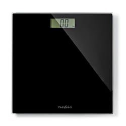 Nedis PESC500BK balance Carré Noir Pèse-personne électronique