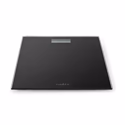 Nedis PESC500BK balance Carré Noir Pèse-personne électronique