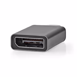 Nedis CCGP64350GY changeur de genre de câble USB C DisplayPort Noir - Vue supplémentaire 6