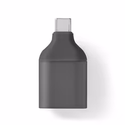 Nedis CCGP64850GY câble vidéo et adaptateur USB Type-C VGA (D-Sub) Noir - Vue supplémentaire 5