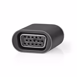Nedis CCGP64850GY câble vidéo et adaptateur USB Type-C VGA (D-Sub) Noir - Vue supplémentaire 6