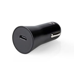 Nedis CCPD20W101BK chargeur d'appareils mobiles Universel Noir Allume-cigare Auto
