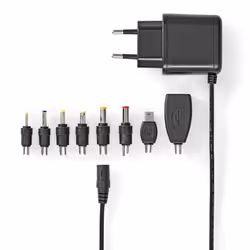Nedis ACPA111, Universel, Intérieure, 100 - 240 V, 50/60 Hz, 12,5 W, 5 V