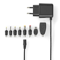 Nedis ACPA111 adaptateur de puissance & onduleur Intérieure 12,5 W Noir
