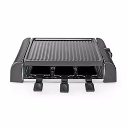 Nedis FCRA220FBK6 raclette 6 personne(s) 1000 W Noir