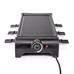 Nedis FCRA220FBK6 raclette 6 personne(s) 1000 W Noir