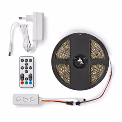 Nedis WIFILS51CRGB éclairage intelligent Eclairage intelligent par bande Wi-Fi Blanc - Vue supplémentaire 13