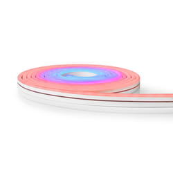 Nedis WIFILN51CRGB éclairage intelligent Eclairage intelligent par bande Wi-Fi Blanc