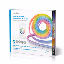 Nedis WIFILN51CRGB éclairage intelligent Eclairage intelligent par bande Wi-Fi Blanc - Vue supplémentaire 11