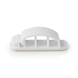 Nedis CMGC22033WT range-câbles Sur bureau/mural Pince de câble Blanc 3 pièce(s)
