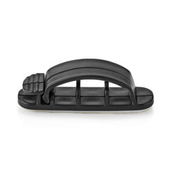 Nedis CMGC22033BK range-câbles Sur bureau/mural Pince de câble Noir 3 pièce(s)