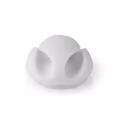 Nedis CMGC20026WT, Pince de câble, Sur bureau/mural, Blanc