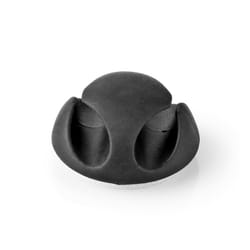 Nedis CMGC20026BK range-câbles Sur bureau/mural Pince de câble Noir 6 pièce(s)
