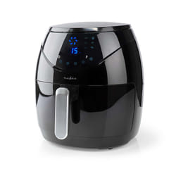 Nedis KAAF240EBK friteuse Unique 4,6 L Autonome 1500 W Friteuse d’air chaud Noir