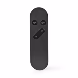Nedis WIFILR001BK, Éclairage, IR Wireless, Appuyez sur les boutons, Noir