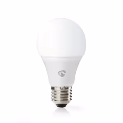Nedis SmartLife, Ampoule intelligente, Wi-Fi, Blanc, LED, E27, Blanc froid, Blanc chaud