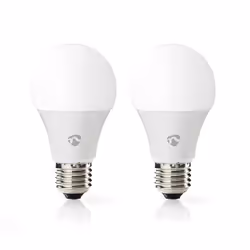 Nedis WIFILRC20E27, 9 W, 60 W, E27, 806 lm, 10000 h, Multicolore