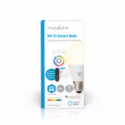Nedis WIFILRC10E27 ampoule LED 9 W E27 F