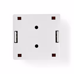Nedis CCGP89110WT boîte de jonction réseau Cat6 Blanc
