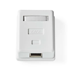Nedis CCGP89120WT boîte de jonction réseau Cat6 Blanc