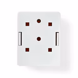Nedis CCGP89120WT boîte de jonction réseau Cat6 Blanc