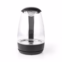 Nedis KAWK330EGS bouilloire 1,7 L 2200 W Noir