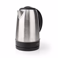 Nedis KAWK340EAL, 1,7 L, 2200 W, Aluminium, Noir, Acier inoxydable