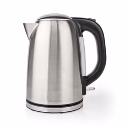 Nedis KAWK350EAL bouilloire 1,7 L 2200 W Noir, Argent