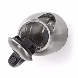 Nedis KAWK350EAL bouilloire 1,7 L 2200 W Noir, Argent - Vue supplémentaire 7