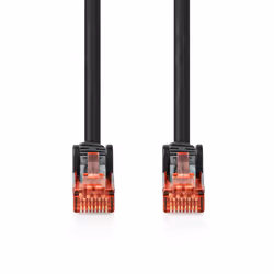 Nedis CCGB85900BK200 câble de réseau Noir 20 m Cat6 U/UTP (UTP)