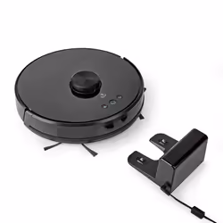 Nedis WIFIVCL001CBK robot aspirateur 0,6 L Sans sac Noir - Vue supplémentaire 4
