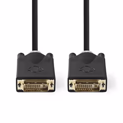 Nedis CCBW32000AT30 câble DVI 3 m DVI-D Anthracite
