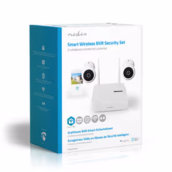 Nedis SLNVR201CWT caméra de sécurité Cosse Caméra de sécurité IP Intérieure et extérieure Plafond/mur - Vue supplémentaire 10