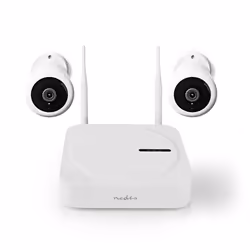 Nedis SLNVR201CWT caméra de sécurité Cosse Caméra de sécurité IP Intérieure et extérieure Plafond/mur