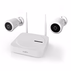 Nedis SLNVR201CWT caméra de sécurité Cosse Caméra de sécurité IP Intérieure et extérieure Plafond/mur - Vue supplémentaire 6