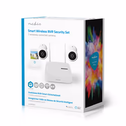 Nedis SLNVR201CWT caméra de sécurité Cosse Caméra de sécurité IP Intérieure et extérieure Plafond/mur - Vue supplémentaire 9