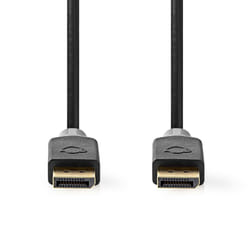 Nedis CCBW37014AT10 câble DisplayPort 1 m Anthracite